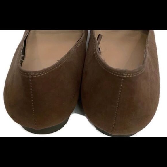 Forever 21 Brown Suede Slip On Women's Flats Loafers 9 - Picture 5 of 6